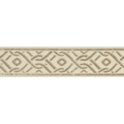 BRUNSCHWIG & FILS T8019102.16.0 PAILOU TAPE BEIGE TRIM - Eade's Wallpaper