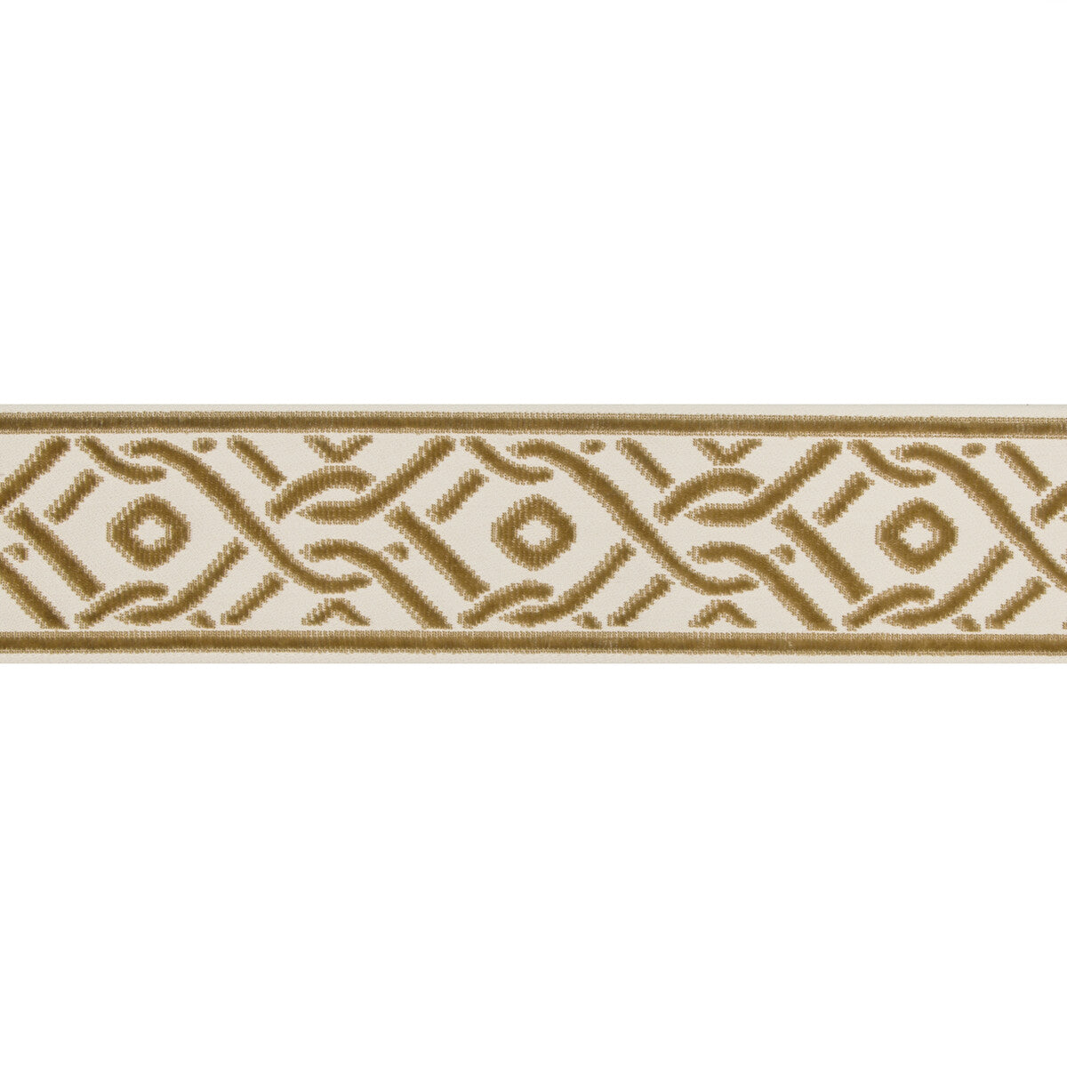 BRUNSCHWIG & FILS T8019102.4.0 PAILOU TAPE GOLD TRIM - Eade's Wallpaper