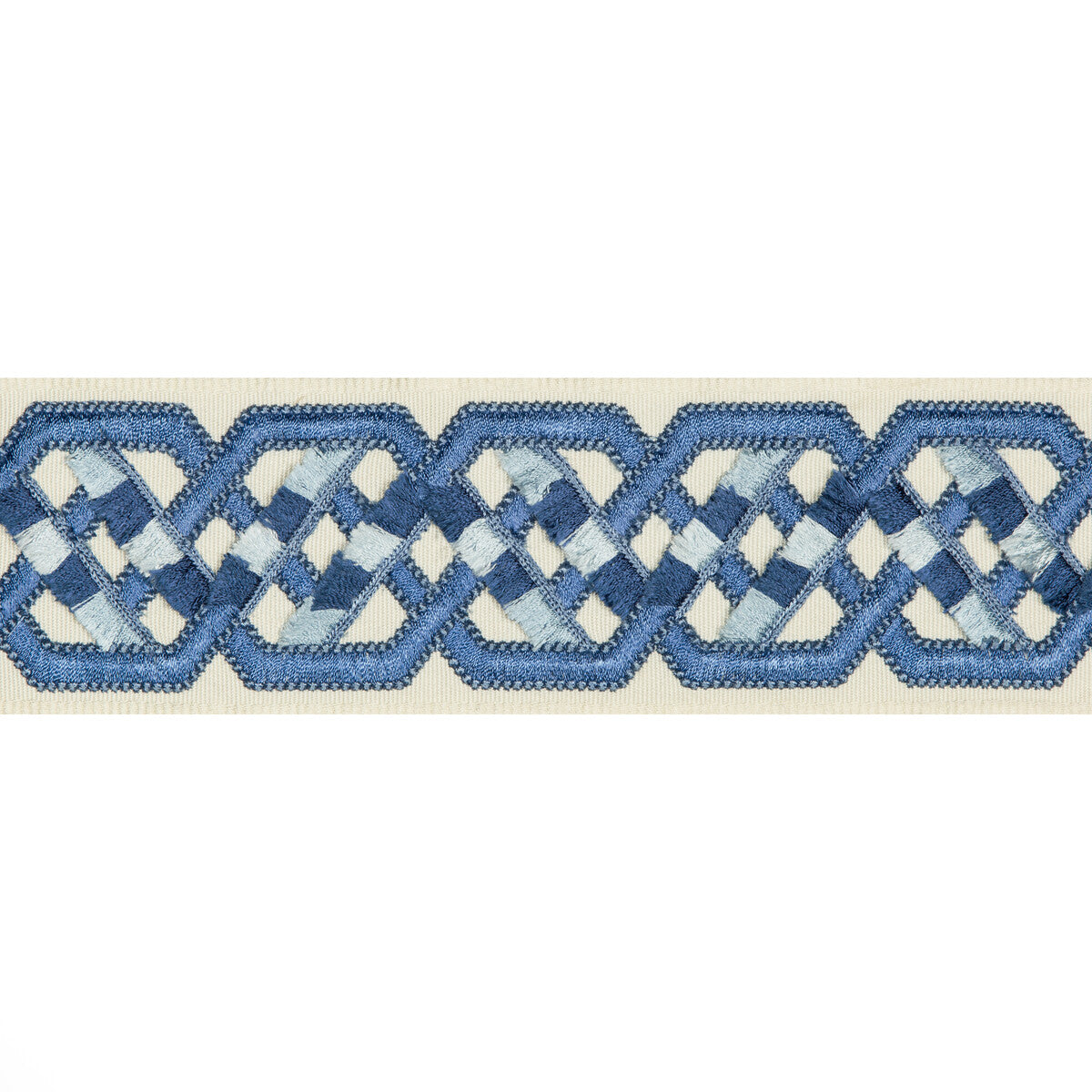 BRUNSCHWIG & FILS T8019104.5.0 LORIYAN TAPE DELFT TRIM - Eade's Wallpaper
