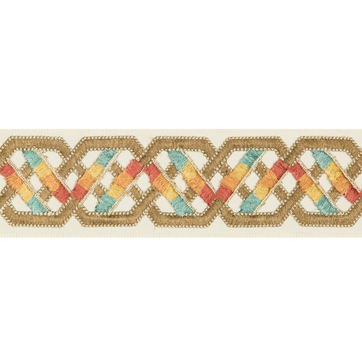 BRUNSCHWIG & FILS T8019104.924.0 LORIYAN TAPE JEWEL TRIM - Eade's Wallpaper