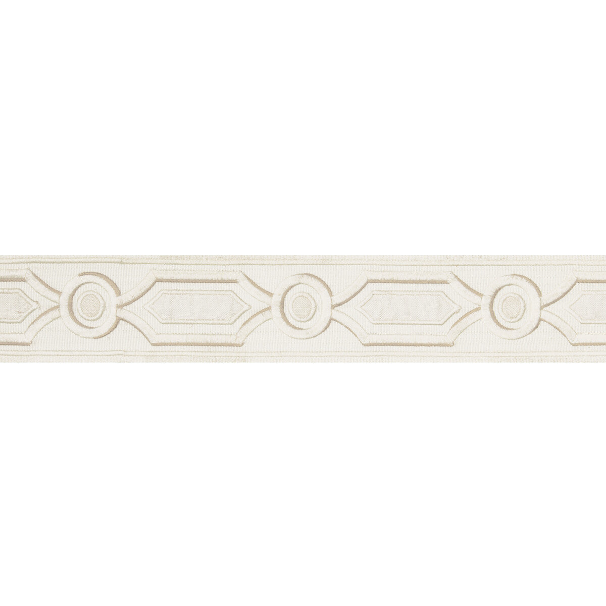 BRUNSCHWIG & FILS T8019105.1.0 GANDEN TAPE IVORY TRIM - Eade's Wallpaper