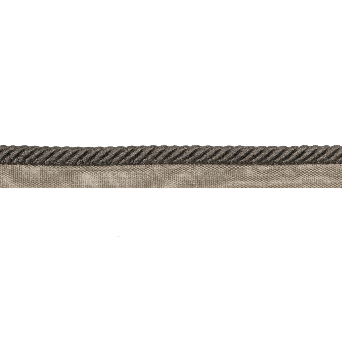 BRUNSCHWIG & FILS T8020106.21.0 BARODET CORD CHARCOAL TRIM - Eade's Wallpaper