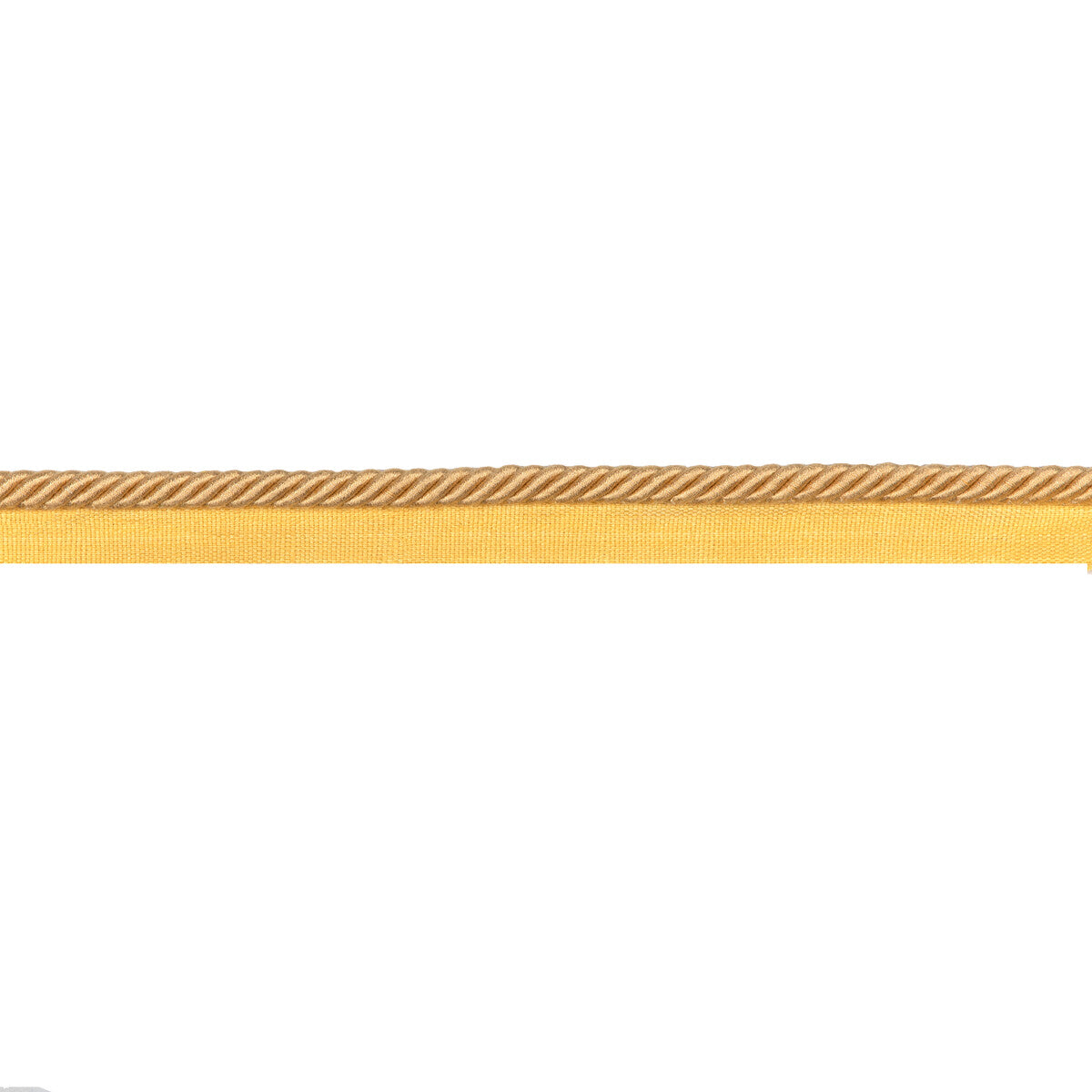 BRUNSCHWIG & FILS T8020106.40.0 BARODET CORD YELLOW TRIM - Eade's Wallpaper