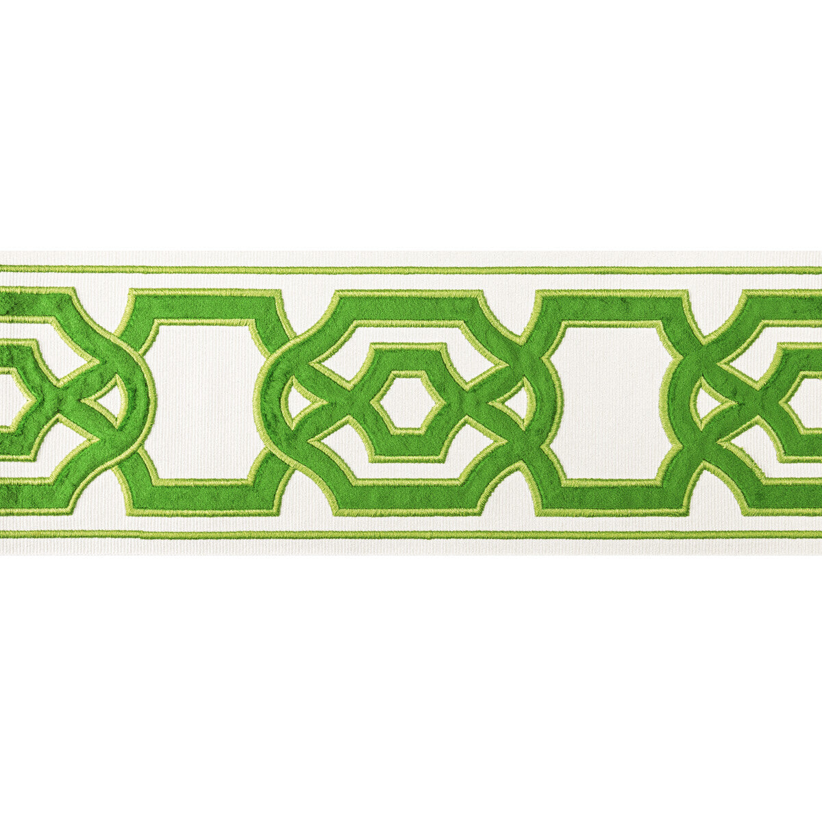 BRUNSCHWIG & FILS T8022102.3.0 CERISE TAPE LEAF TRIM - Eade's Wallpaper