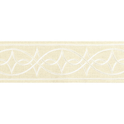 BRUNSCHWIG & FILS T8022104.1116.0 ANAELLE TAPE IVORY TRIM - Eade's Wallpaper
