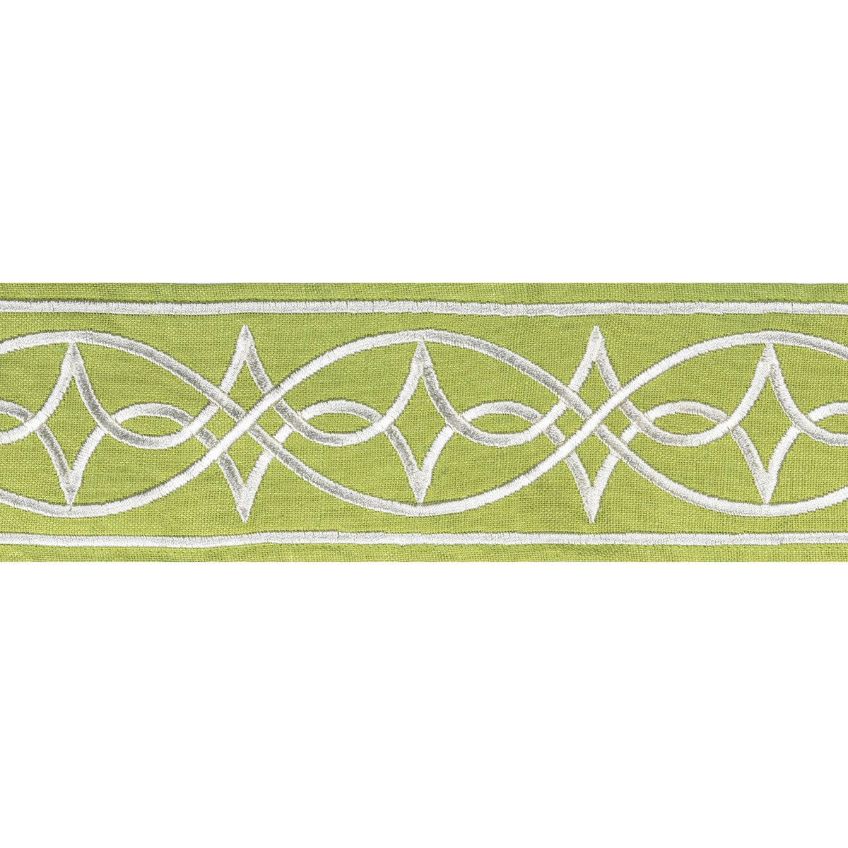 BRUNSCHWIG & FILS T8022104.3.0 ANAELLE TAPE LEAF TRIM - Eade's Wallpaper