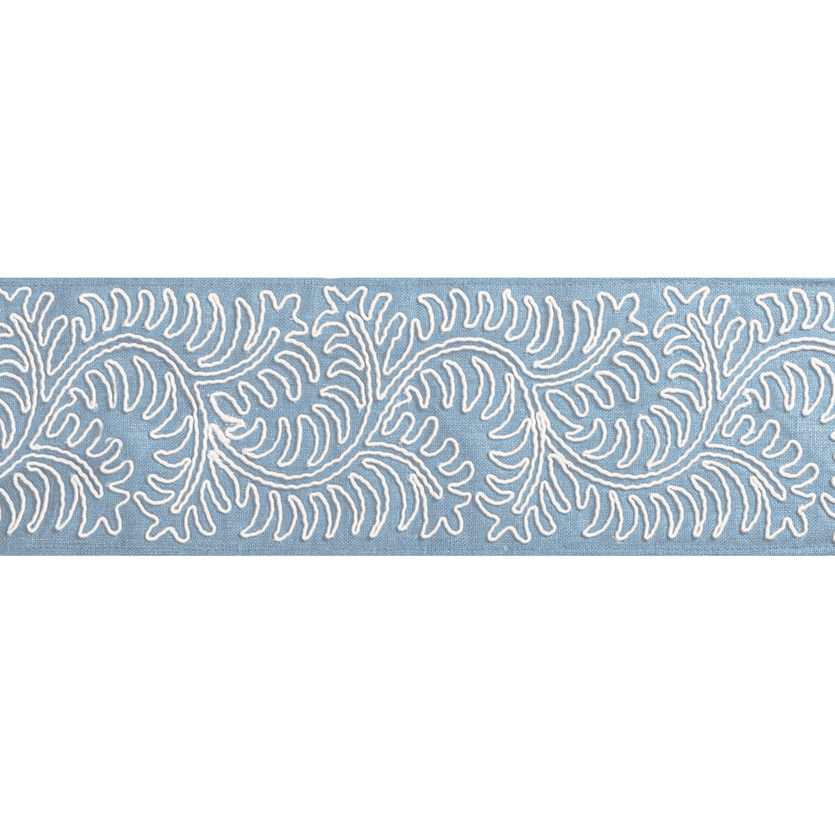 BRUNSCHWIG & FILS T8022105.15.0 SIRINE TAPE DELFT TRIM - Eade's Wallpaper