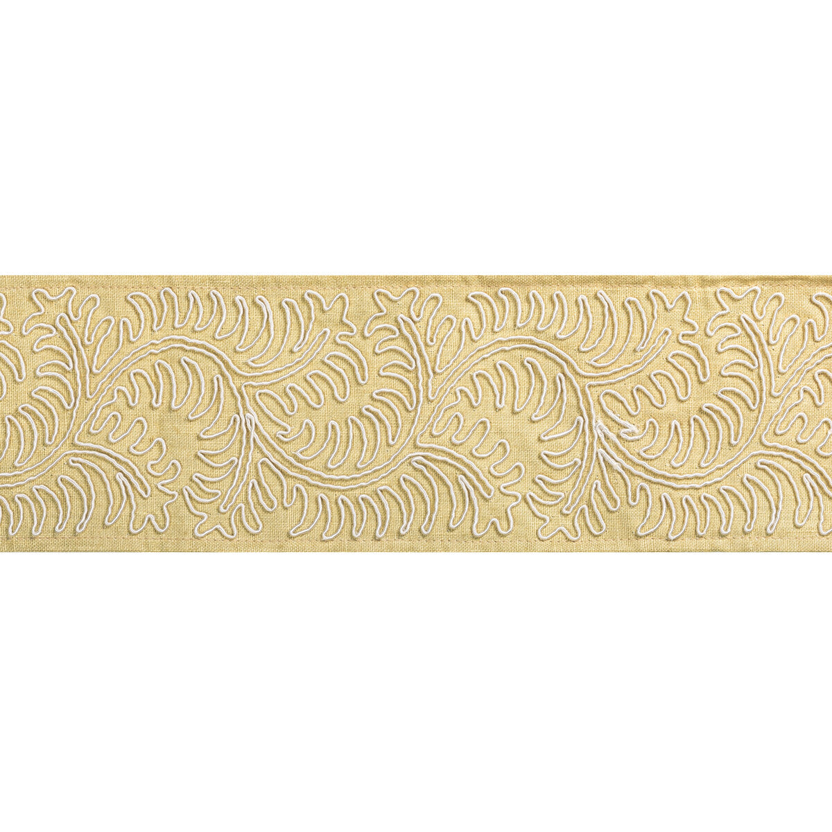 BRUNSCHWIG & FILS T8022105.16.0 SIRINE TAPE SAND TRIM - Eade's Wallpaper