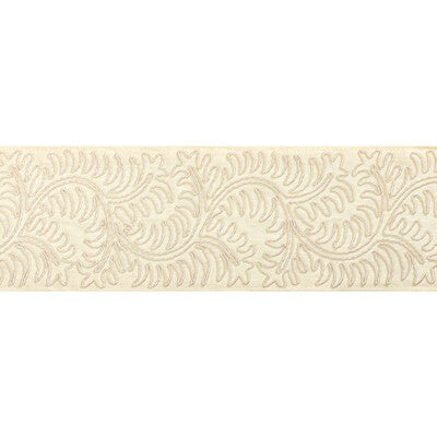 BRUNSCHWIG & FILS T8022105.1.0 SIRINE TAPE IVORY TRIM - Eade's Wallpaper