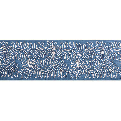 BRUNSCHWIG & FILS T8022105.5.0 SIRINE TAPE BLUE TRIM - Eade's Wallpaper