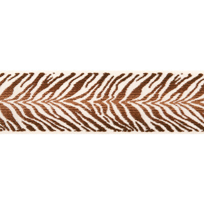 BRUNSCHWIG & FILS T8024104.6.0 TIGRE TAPE COFFEE TRIM - Eade's Wallpaper