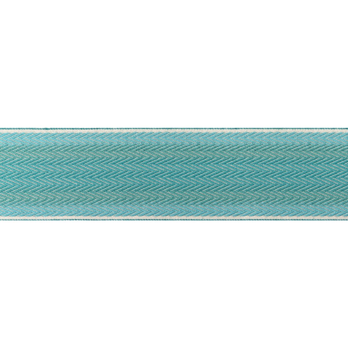 BRUNSCHWIG & FILS T8024105.13.0 BARFLEUR TAPE AQUA TRIM - Eade's Wallpaper