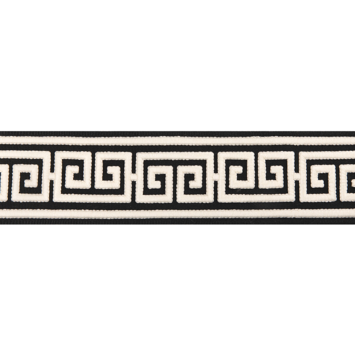 BRUNSCHWIG & FILS T8024106.8.0 PAROS TAPE BLACK TRIM - Eade's Wallpaper
