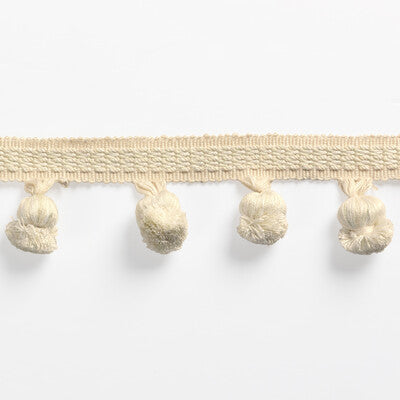 BRUNSCHWIG & FILS MONTCEL POM FRINGE T8025105.1.0 in IVORY F