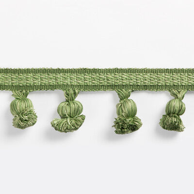 BRUNSCHWIG & FILS MONTCEL POM FRINGE T8025105.3.0 in GREEN F
