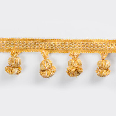 BRUNSCHWIG & FILS MONTCEL POM FRINGE T8025105.4.0 in GOLD Fa