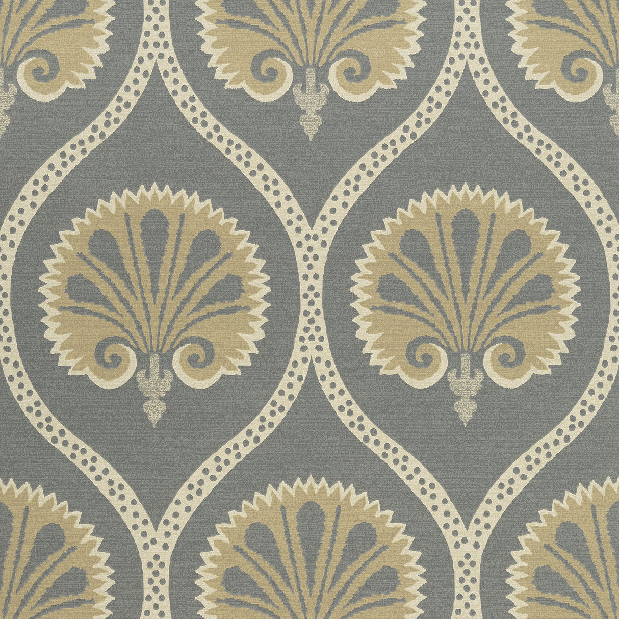 Thibaut T85018 KIMBERLY Grey Wallpaper