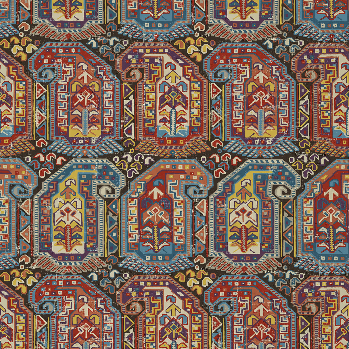 Thibaut T85025 GLENIFFER Brown Wallpaper