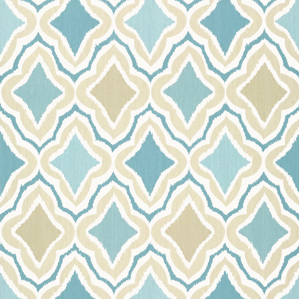 Thibaut T88745 CRUISING Aqua Wallpaper