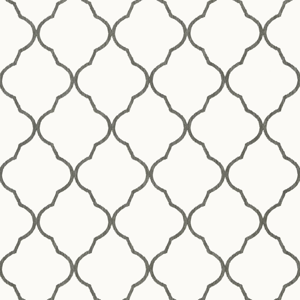 Thibaut T88761 ISLAND Charcoal Wallpaper