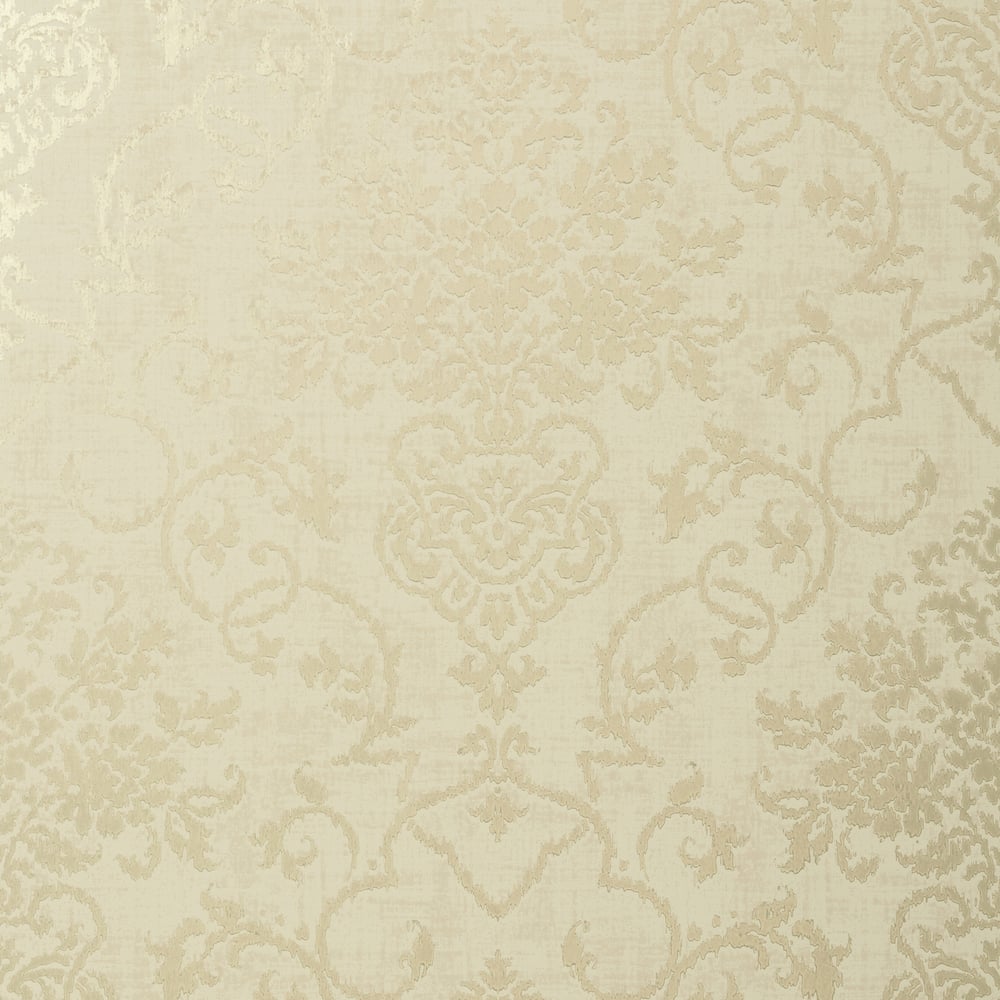 Thibaut T89120 ALICIA Metallic Pewter Wallpaper