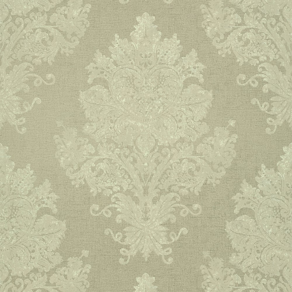 Thibaut T89152 LICATA Linen Wallpaper