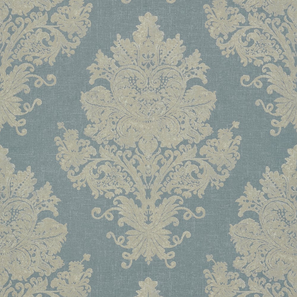 Thibaut T89154 LICATA Slate Wallpaper