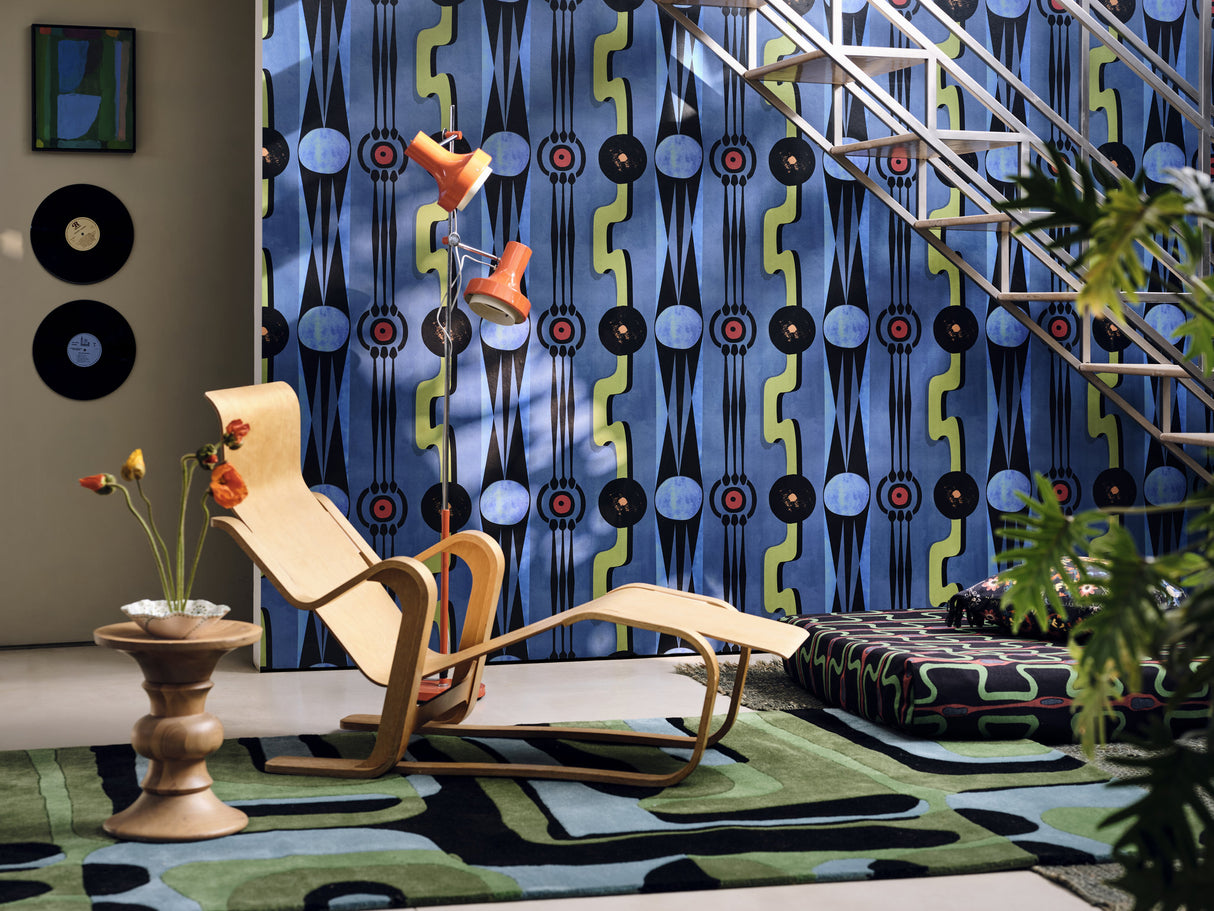 MindtheGap TAKE FIVE Azure - Wallpaper Collection 2025 - Jazz Live