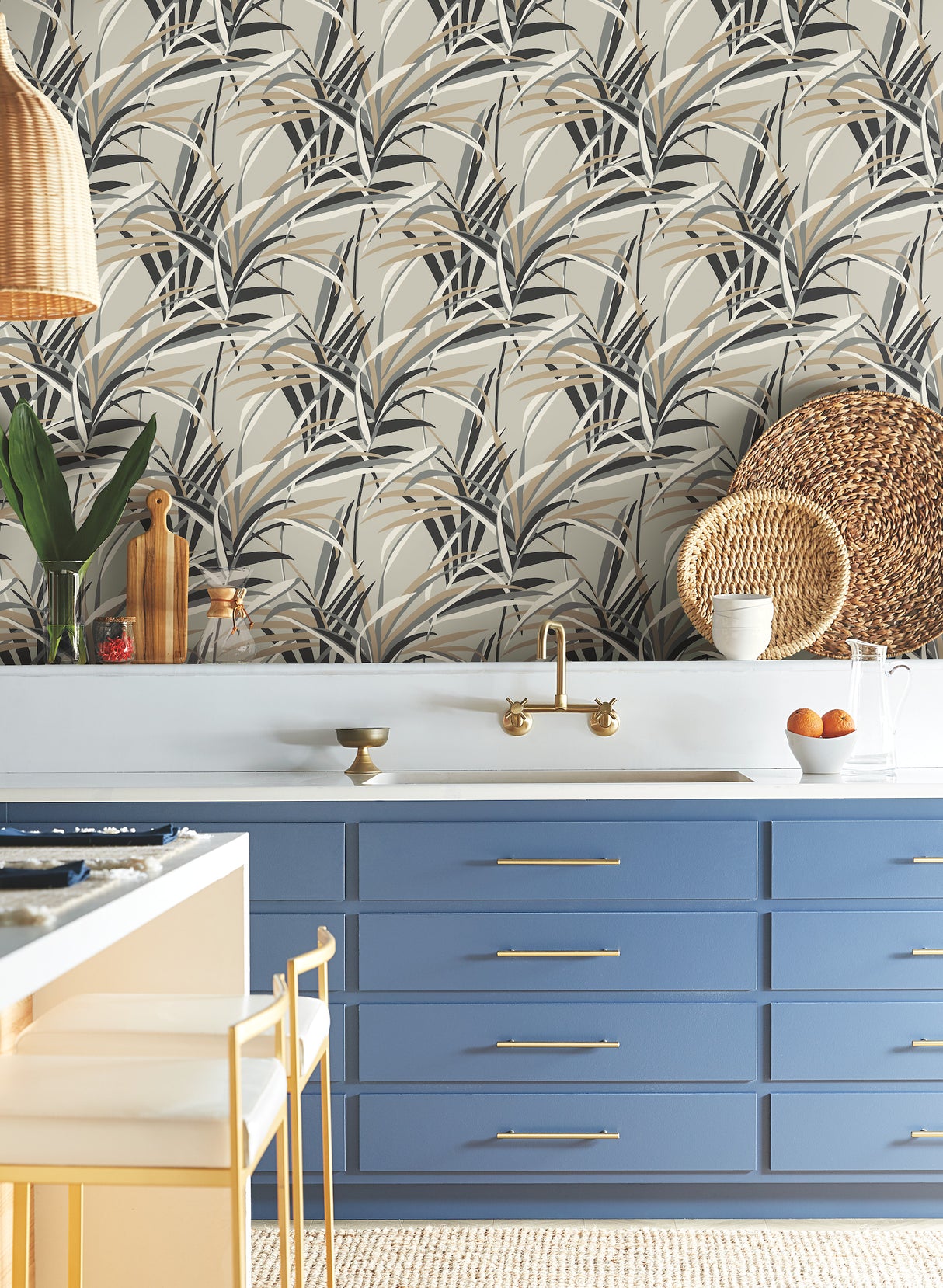 York TC2604 Tropical Paradise Taupe Wallpaper