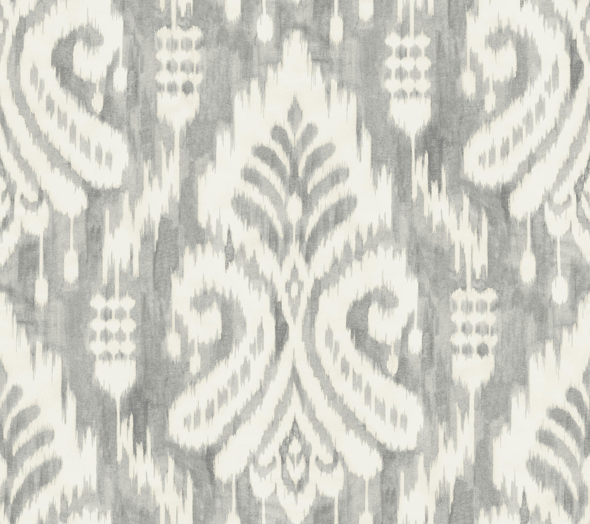 York TC2643 Hawthorne Ikat Grey Wallpaper