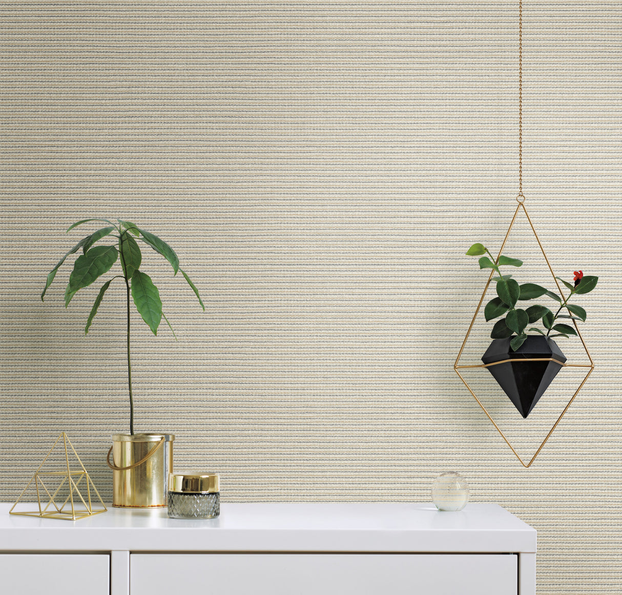 York TC2662 Boucle Tan Wallpaper