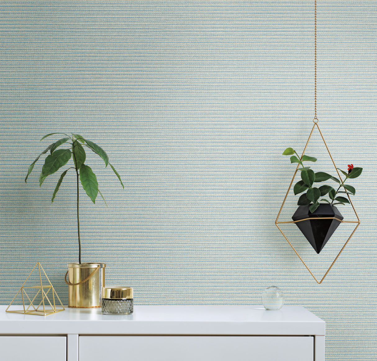 York TC2663 Boucle Blue Wallpaper