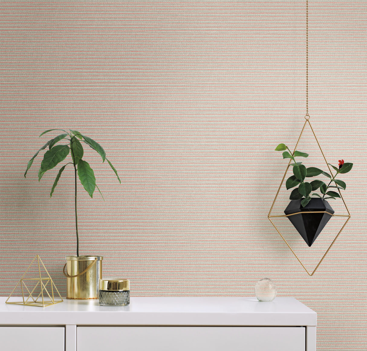 York TC2665 Boucle Coral Wallpaper