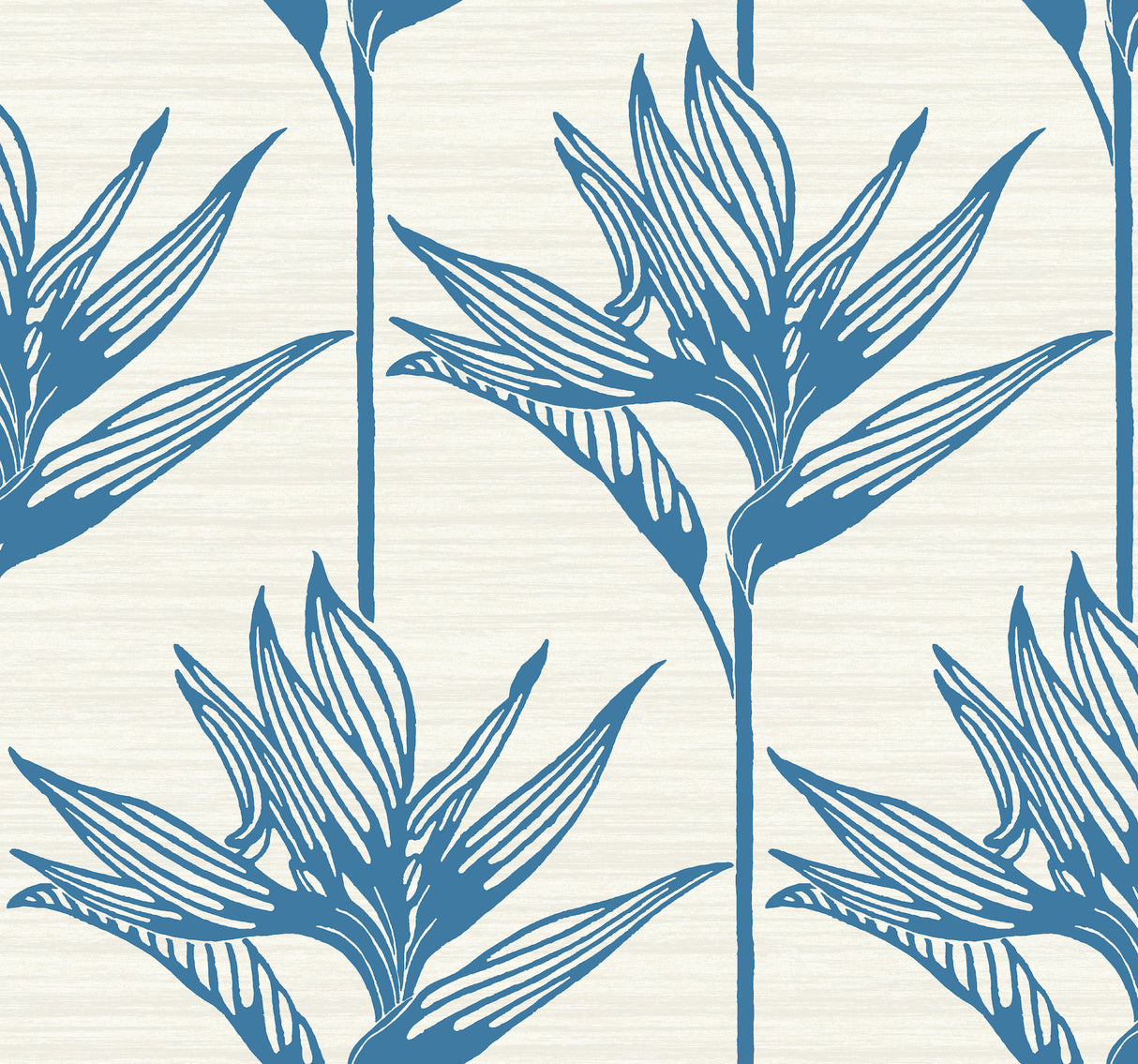 York TC2671 Bird of Paradise Blue Wallpaper