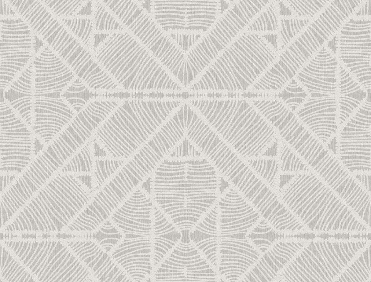 York TC2701 Diamond Macrame Grey Wallpaper