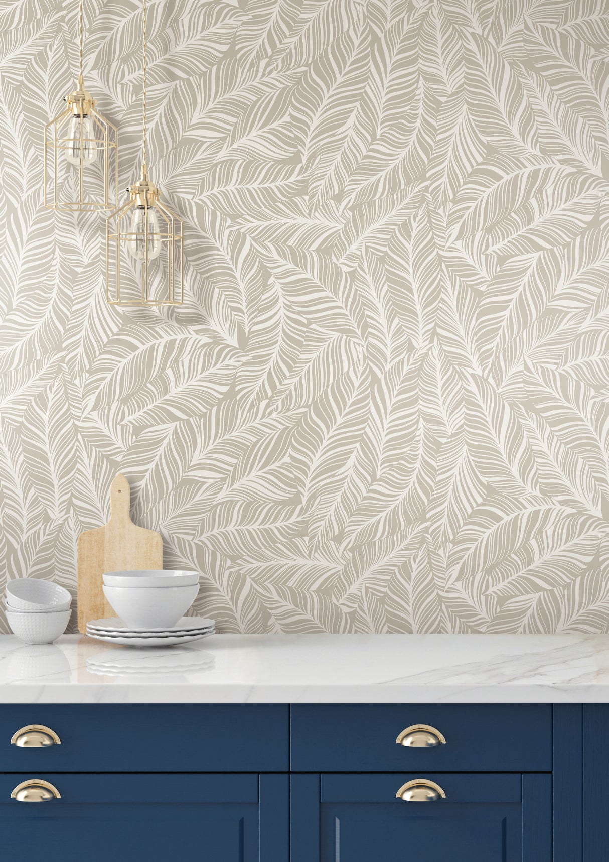 York TC2711 Rainforest Canopy Cream Wallpaper