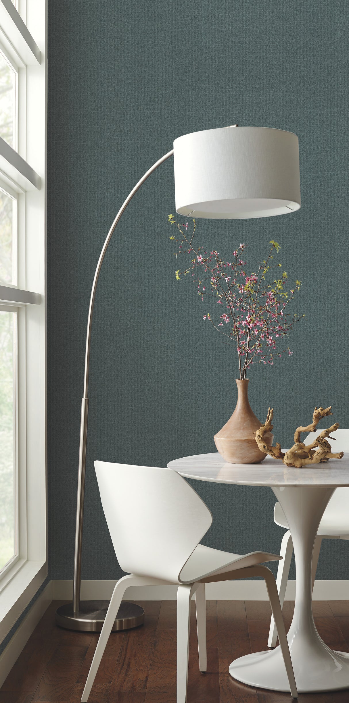 York TD1038N Tiled Hexagons Blue Wallpaper