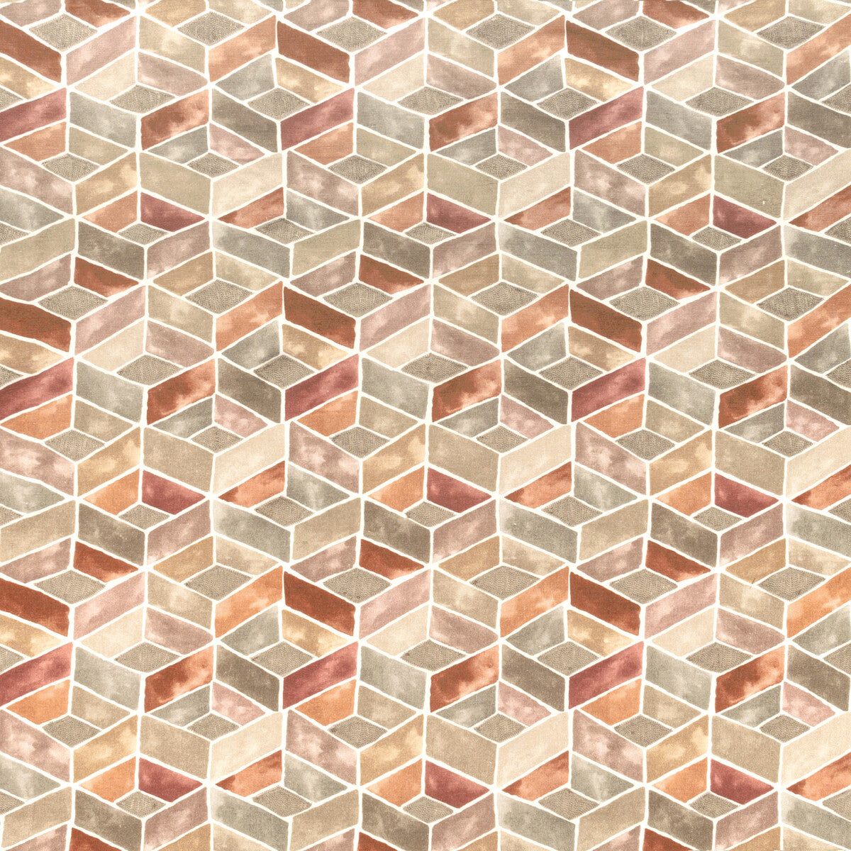 KRAVET COUTURE TESSERAE.12.0 TESSERAE SUNSET Fabric - Eade's Wallpaper
