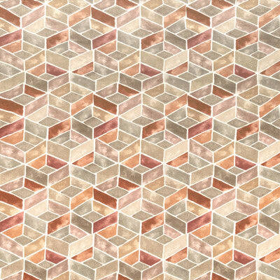 KRAVET COUTURE TESSERAE.12.0 TESSERAE SUNSET Fabric - Eade's Wallpaper