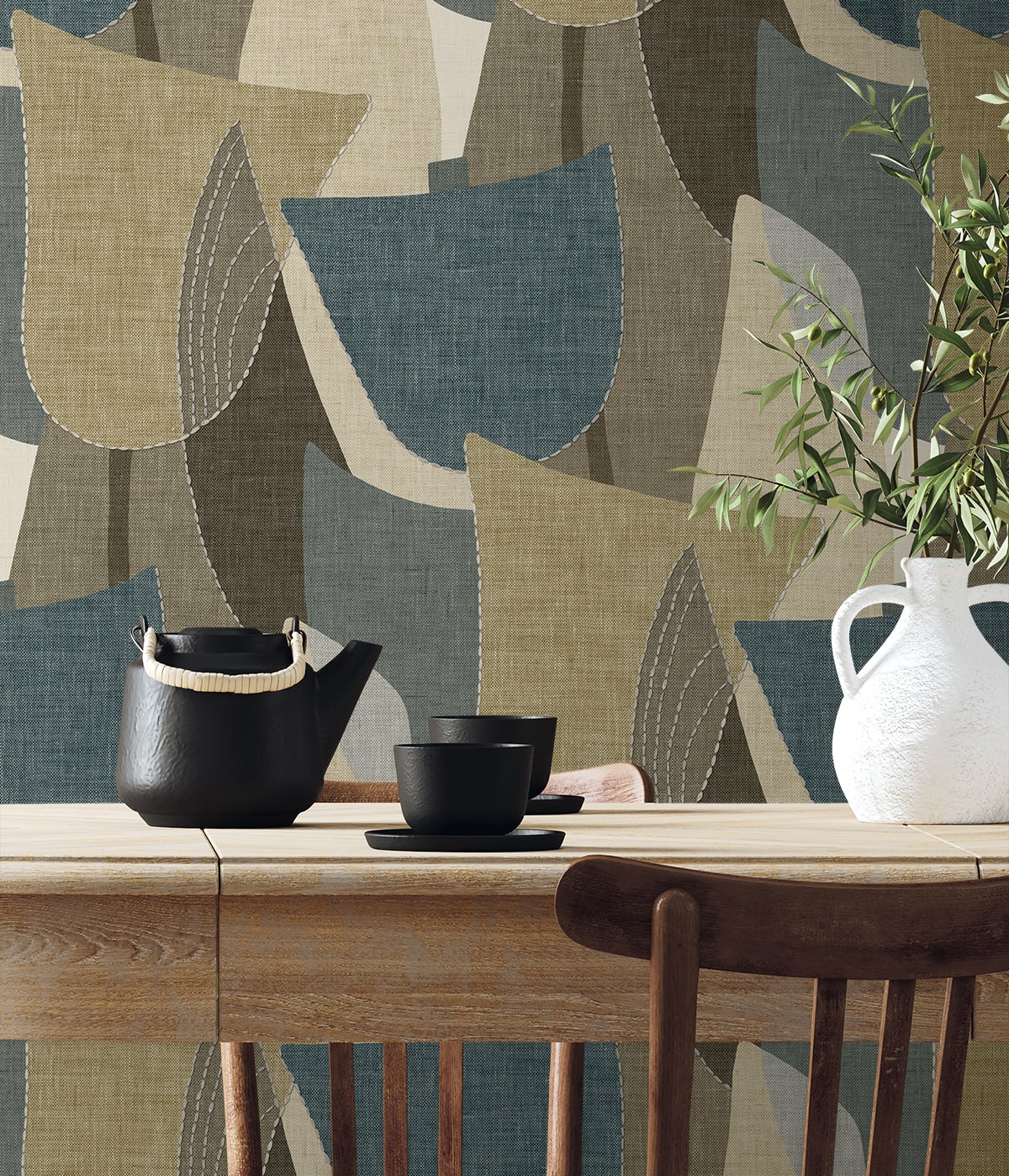 Seabrook Designs TH90005 Wallpaper - Eade's Wallpaper & Fabric