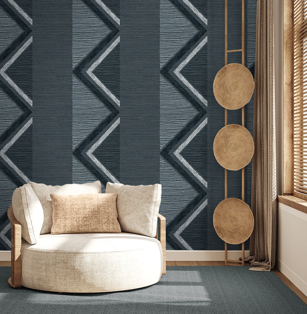 Seabrook Designs TH91502 Wallpaper - Eade's Wallpaper & Fabric