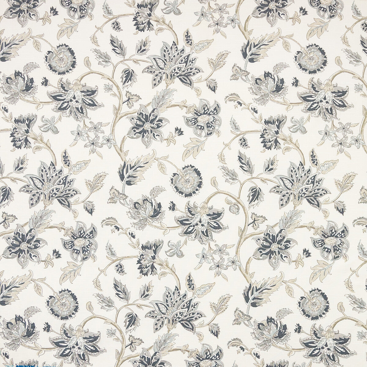 KRAVET BASICS TIRU VINE.1621.0 TIRU VINE CHARCOAL Fabric - Eade's Wallpaper