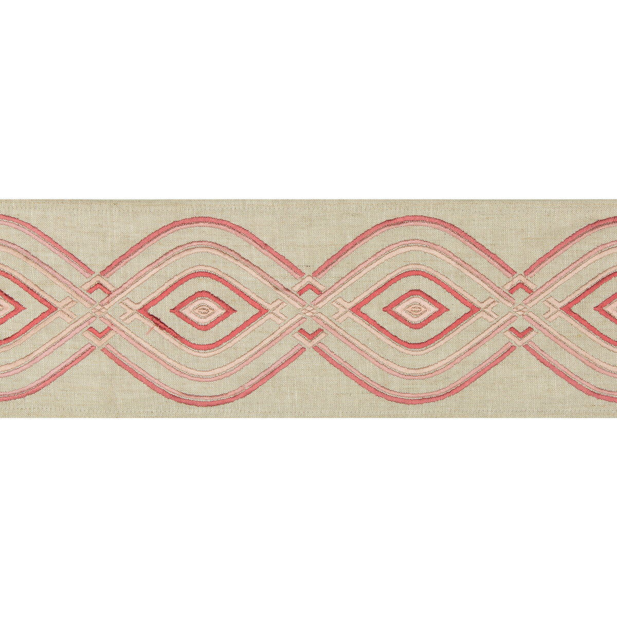 LEE JOFA TL10150.7.0 ORA TAPE BLUSH TRIM - Eade's Wallpaper