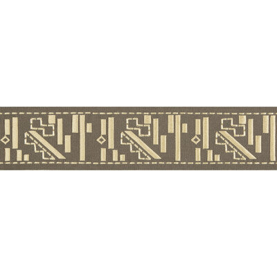 LEE JOFA MODERN TL10162.111.0 FRAKTUR COFFEE/CREAM TRIM - Eade's Wallpaper