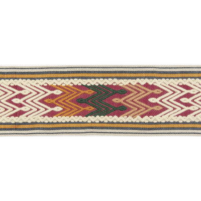 LEE JOFA TL10164.549.0 TANA TAPE MULTI/BLUE TRIM - Eade's Wallpaper