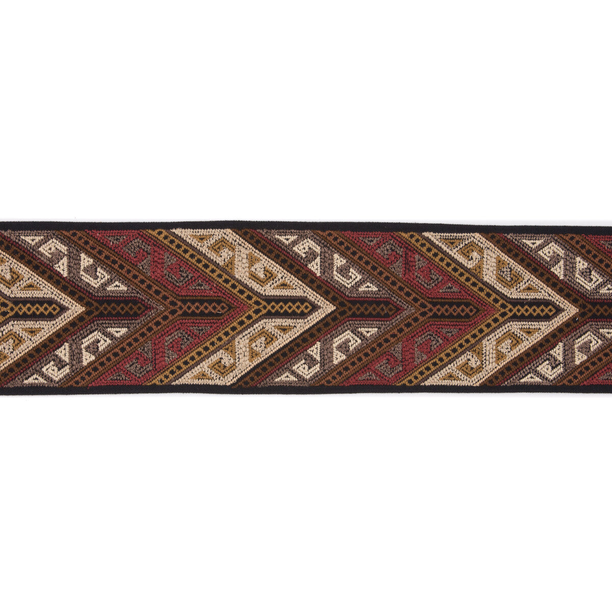 LEE JOFA TL10165.968.0 ZUQUALLA TAPE SPICE/MOCHA TRIM - Eade's Wallpaper