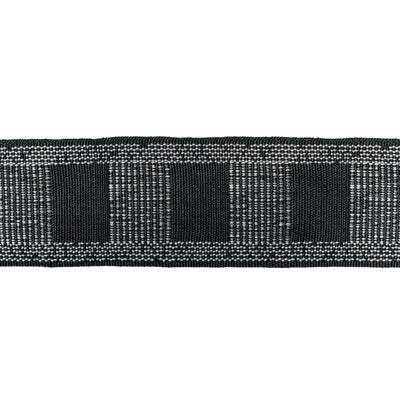 LEE JOFA MODERN TL10178.81.0 FRAME TAPE EBONY IVORY TRIM - Eade's Wallpaper