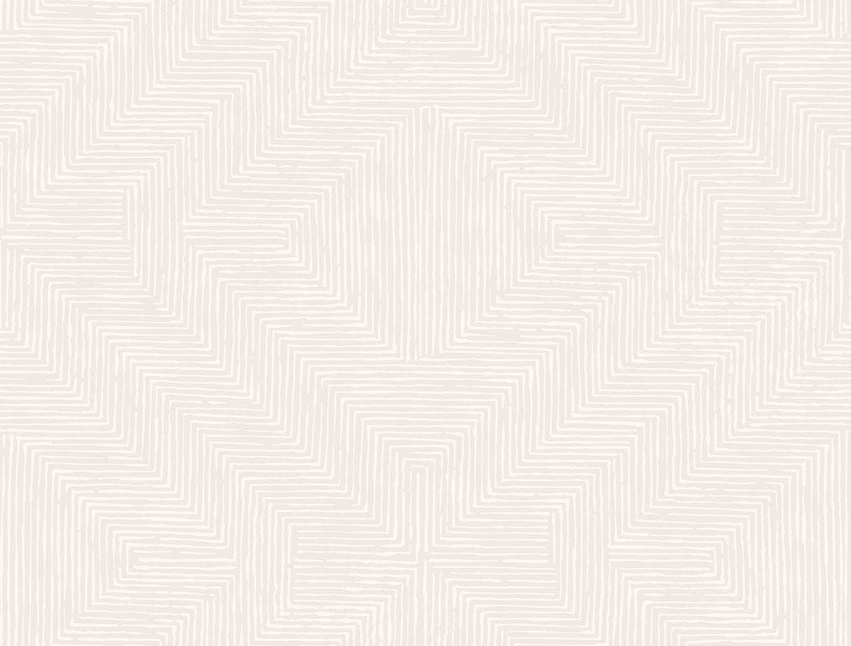 York TL1990 Diamond Channel Light Grey Wallpaper