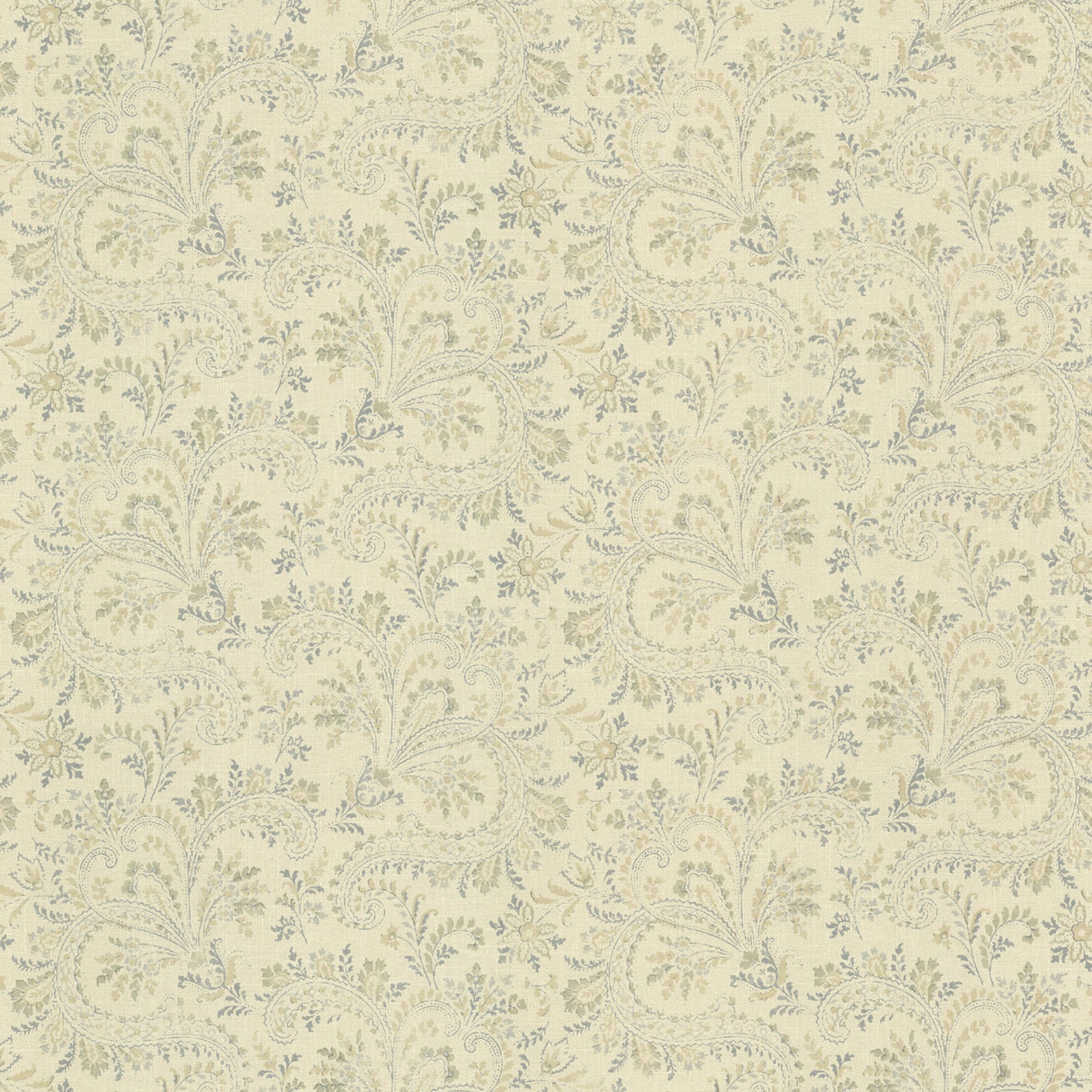 Chesapeake TLL01381 Sycamore Blue Paisley Wallpaper