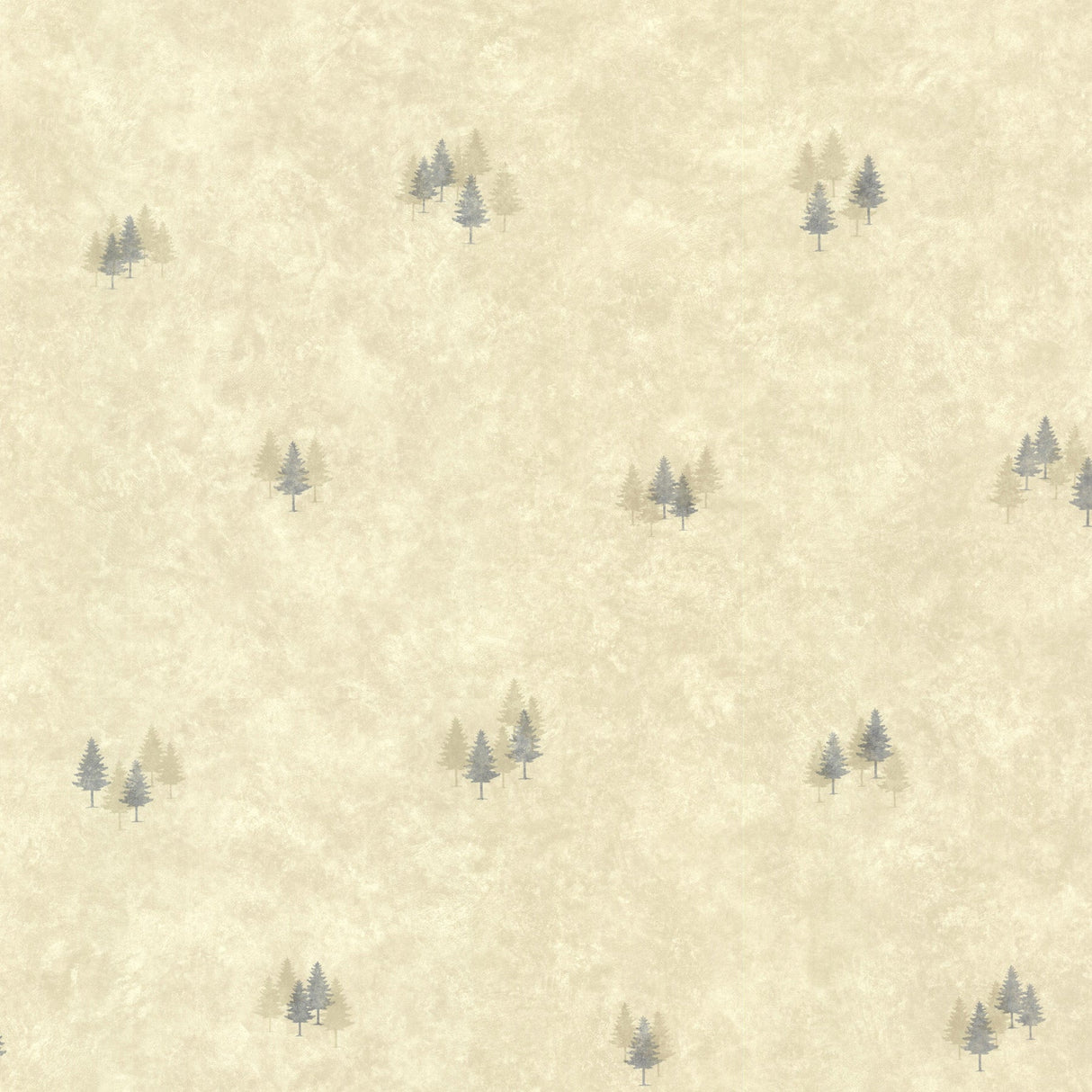 Chesapeake TLL01432 Timber Grove Blue Tree Toss Wallpaper